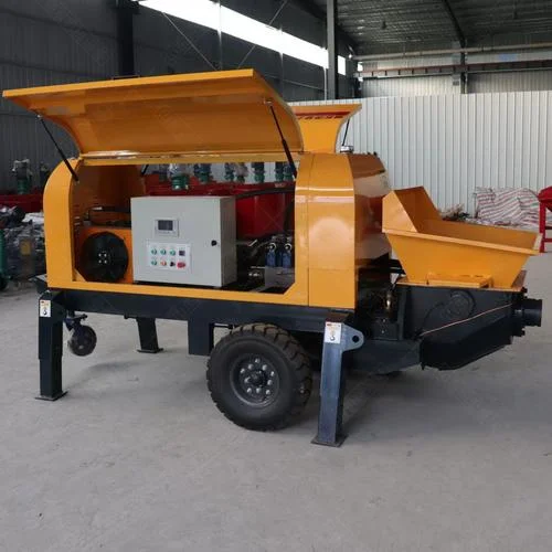Mini-pompes pour petits bâtiments et pompes à béton spéciales se vendent bien aux Philippines