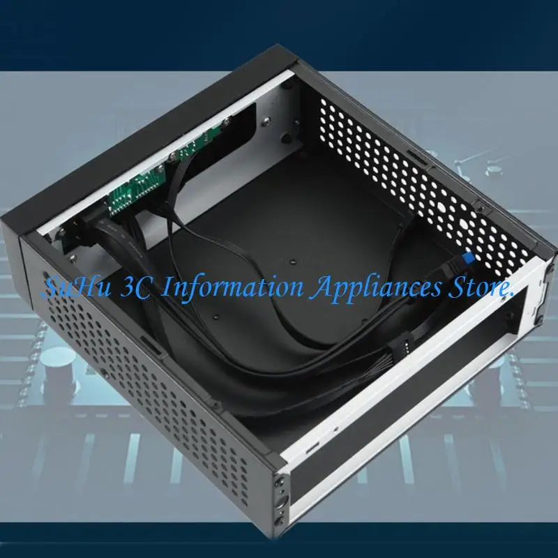 Mini ITX Computer Case Mini Desktop Case Industrial Control HTPC Case