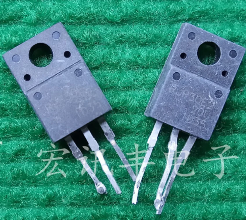 10pcs/1lot:Used RJH30E2 RJP30E2 RJP30H1 RJH30H1 Triode Liquid crystal plasma field-effect transistor