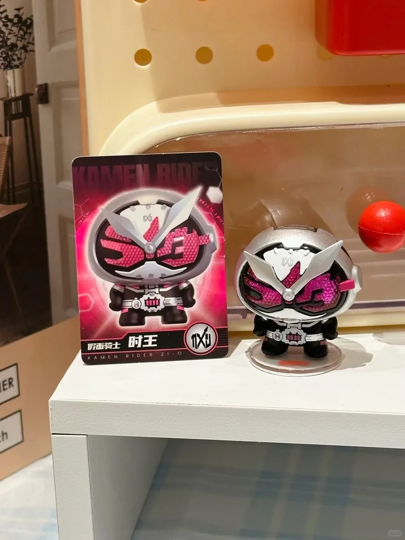 Op voorraad Ldcx Mini Q-versie Kamen Rider Palm Heroes Blind Box Collectible Action Figure Decoratie Ornamenten Model Gift