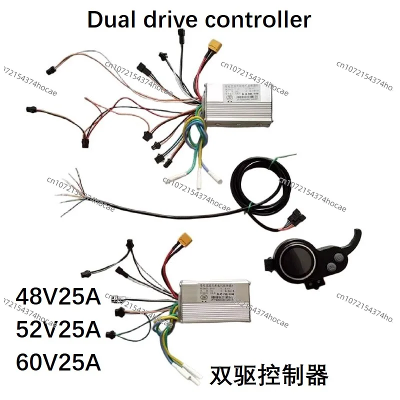 

48v52v60v Dual Drive Ascend TechSpeed Аксессуары Электрический скутер DC Бесщеточный контроллер привода