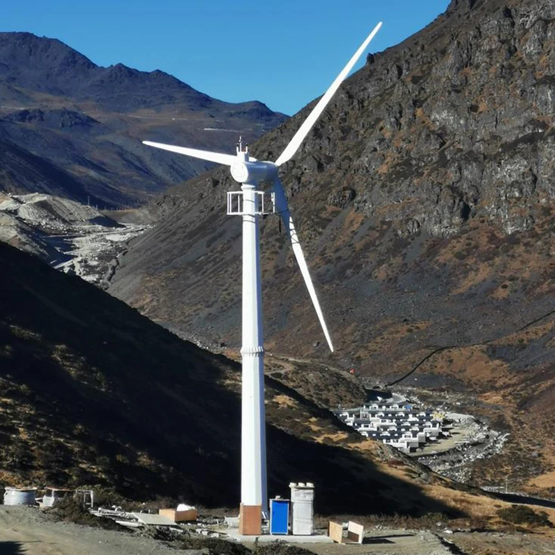 Op Grid Off Grid 100KW 200KW 300KW 500KW 360V Horizontale As Windturbine Generator