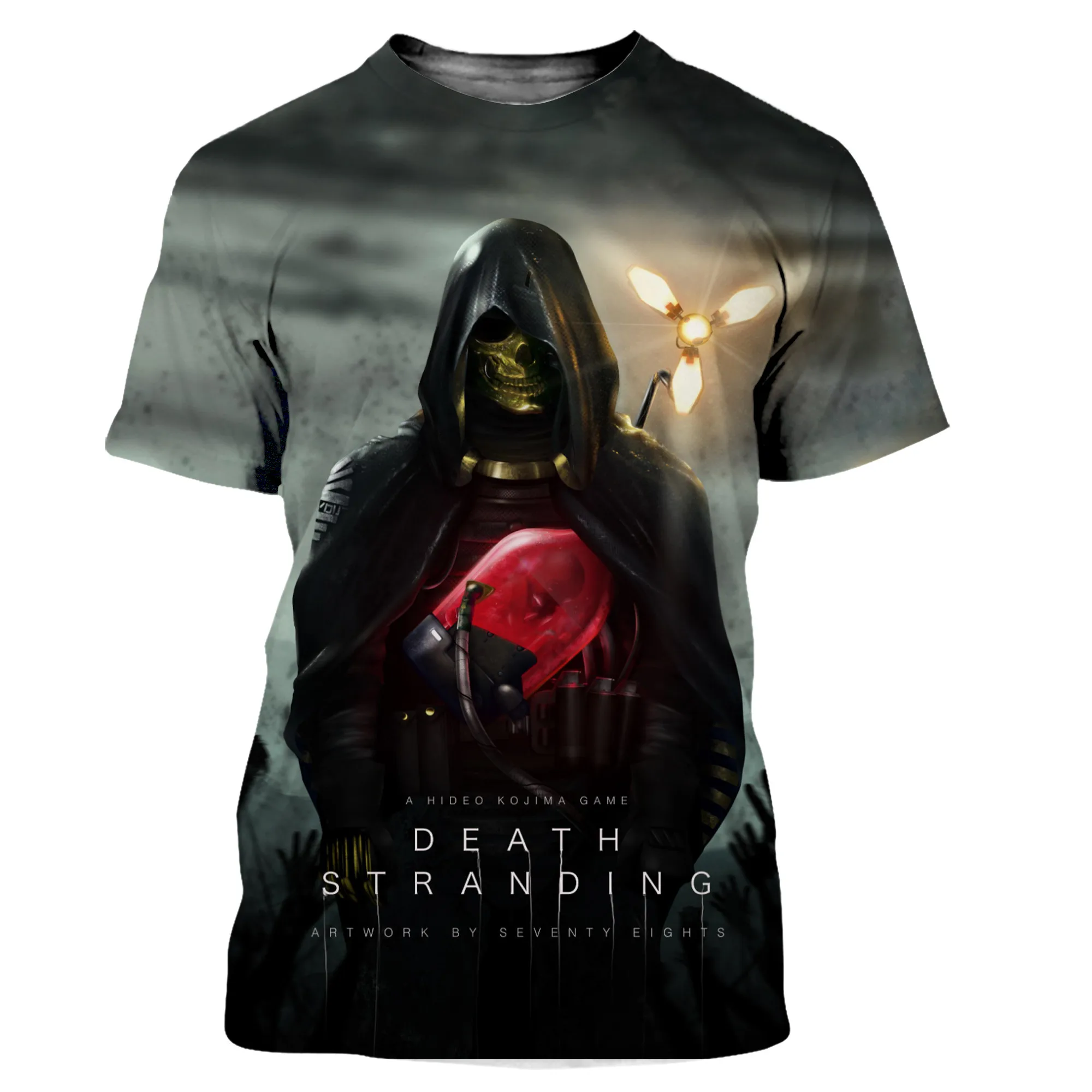 

Death Stranding 3D Printed T-shirt Men Women New Game Fashion Casual Harajuku Style T Shirt Streetwear Oversized Tops Tees