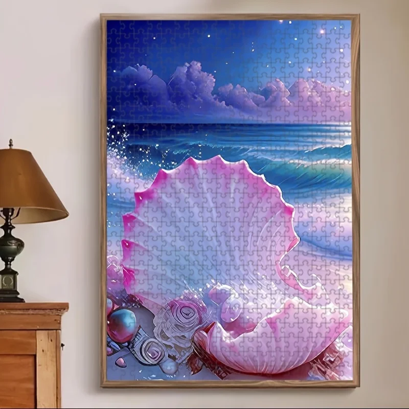 1000 قطعة من أحجية الصور المقطوعة النابضة بالحياة للبالغين - حرفة يدوية متينة، تصميم محمول، صديق للمبتدئين، 38.0 سم × 26.01 سم، P #6