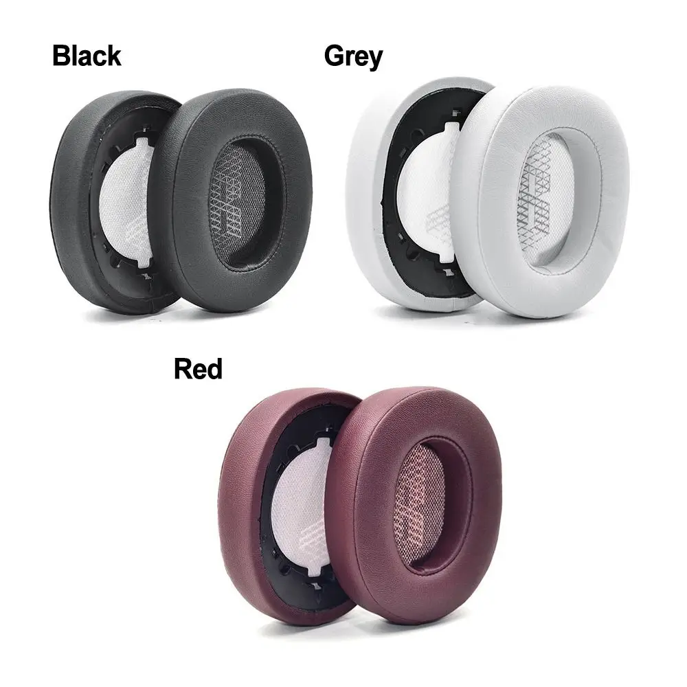 1 Pair Replacement Earmuffs Foam Pad Ear Pads Headphones Accessories Earbuds Cover Ear Cushion for JBL Live 500BT Wireless
