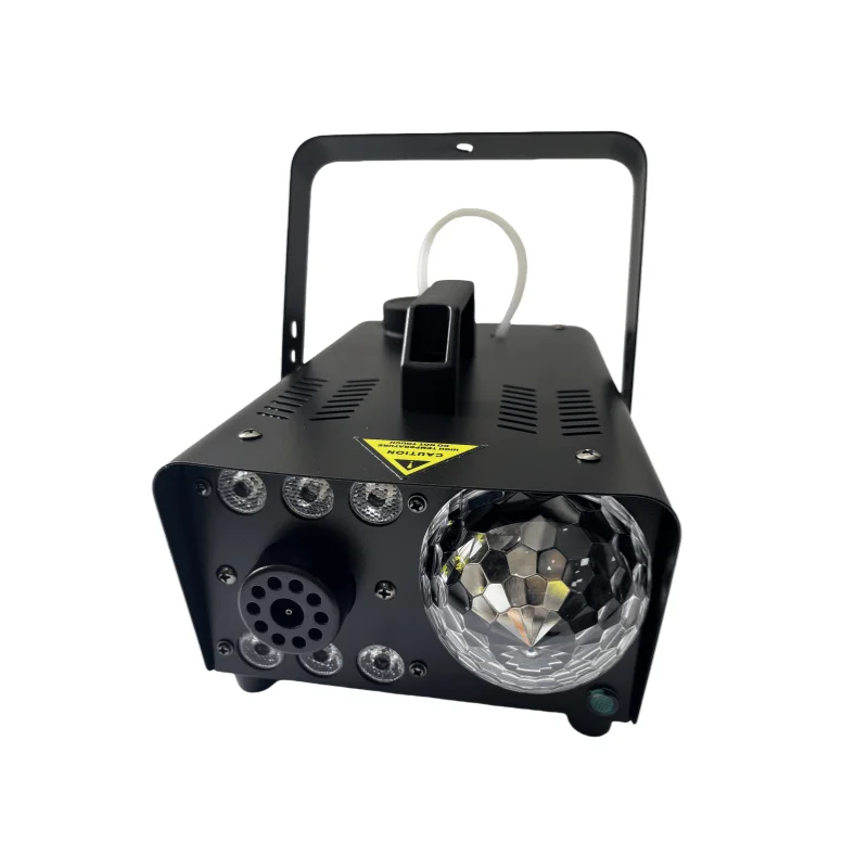 600W 3 RGB 6 LED Magic Ball Smoke Machine Remote Control Professional Special Effect Stage Fog Equipment for DJ Party Disco