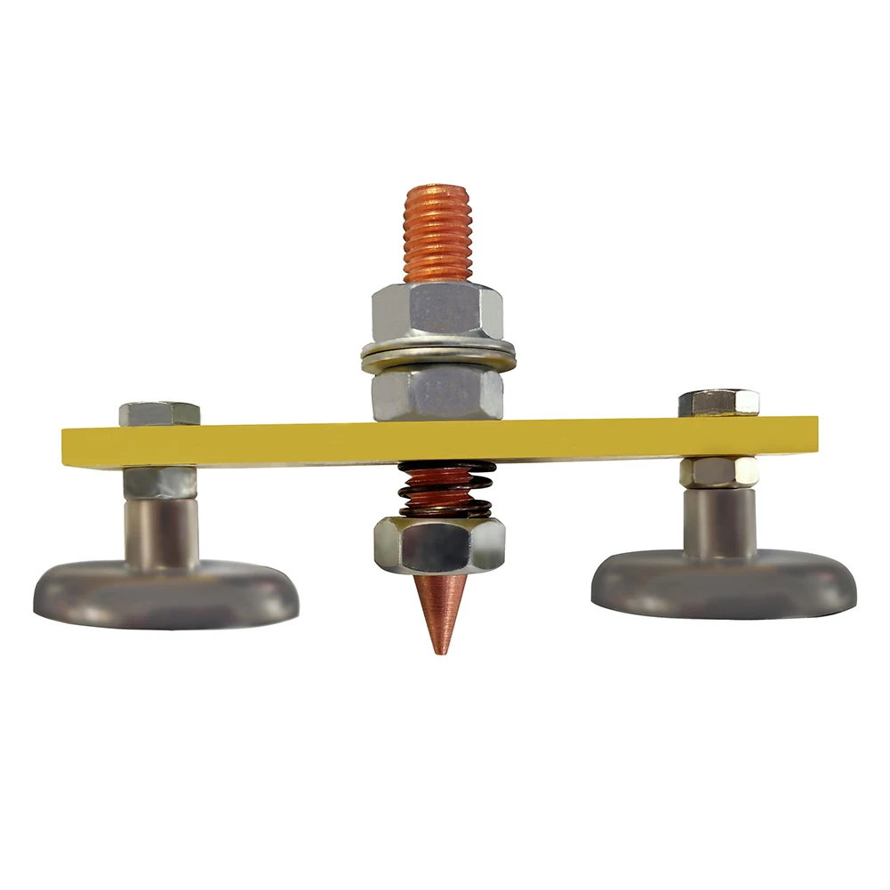 1Pc Double Welding Ground Clamp Iron Welding Support Clamp Holder Welding Fixture 110 X 35 X 65mm Soldering Tools Welding Supply
