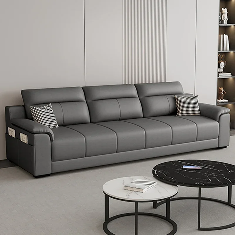 Gray Large Wood Sofas Filler Waterproof Design Lazy Lounges Puffs Couch Salon Recliner Luxury Divano 2 Posti Unique Furniture