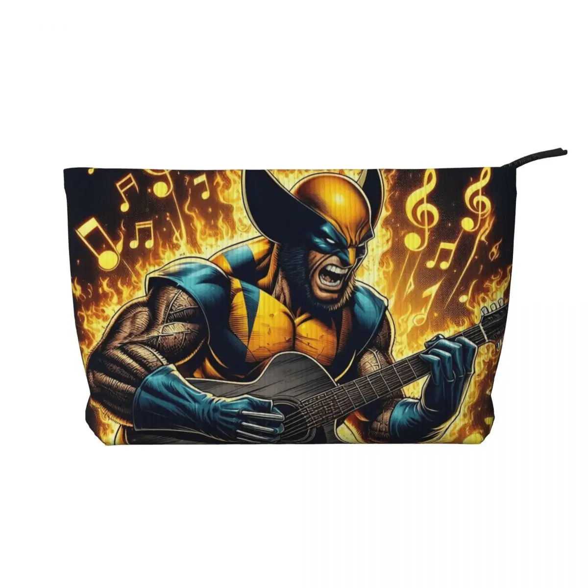 

Custom X-Men Marvel Film Travel Cosmetic Bag Women Toiletry Makeup Organizer Lady Beauty Storage Dopp Kit