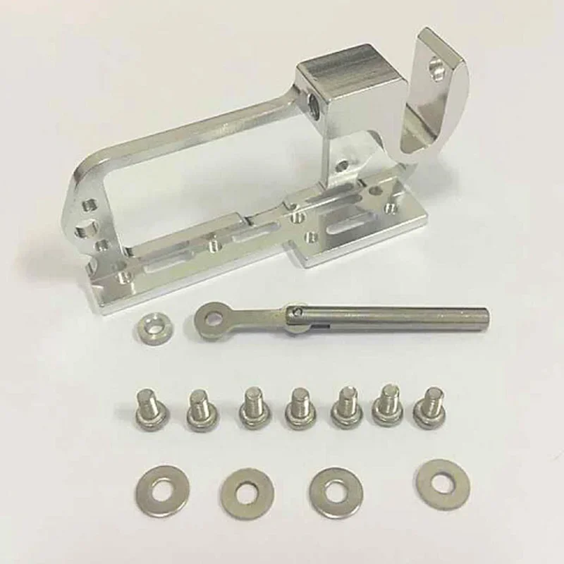 Lekki aluminiowy przełącznik urządzenia do rzucania Servo Dispenser Drone Thrower Adapter System upuszczania powietrza dla MG995 25T Arm