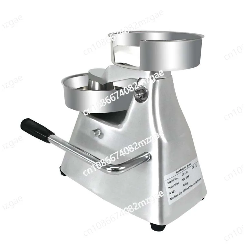 

Manual press beef patty machine Stainless steel burger patty forming machine Household press patty operate and cost-effective
