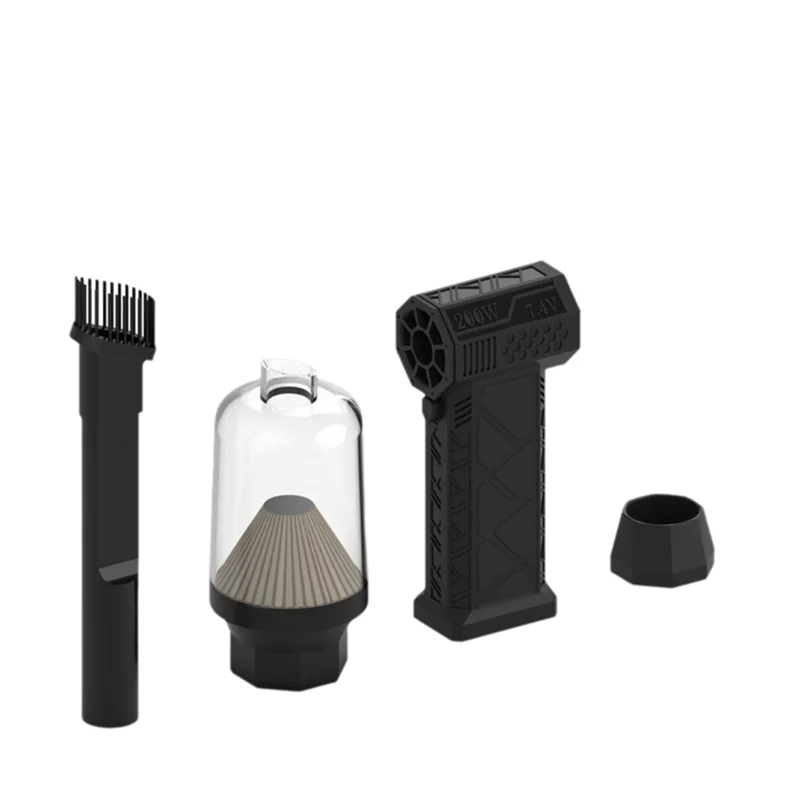 AF90-130000 RPM Brushless Motor Wireless Suction And Blowing Dual Use Mini Turbo Jet Fan For Keyboard Outdoors Car Home