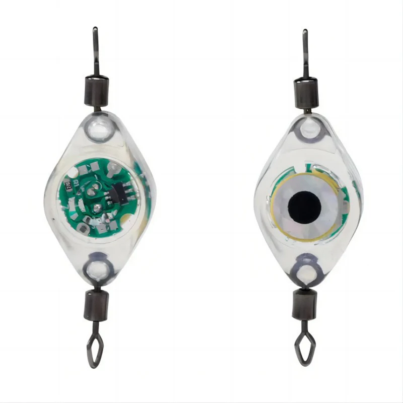 

Светодиодный светильник для рыболовной приманки в форме глаза, светильник для рыболовной приманки, водонепроницаемый, сенсорный, глубокий, для морской воды, пресной воды, подводный, яркий