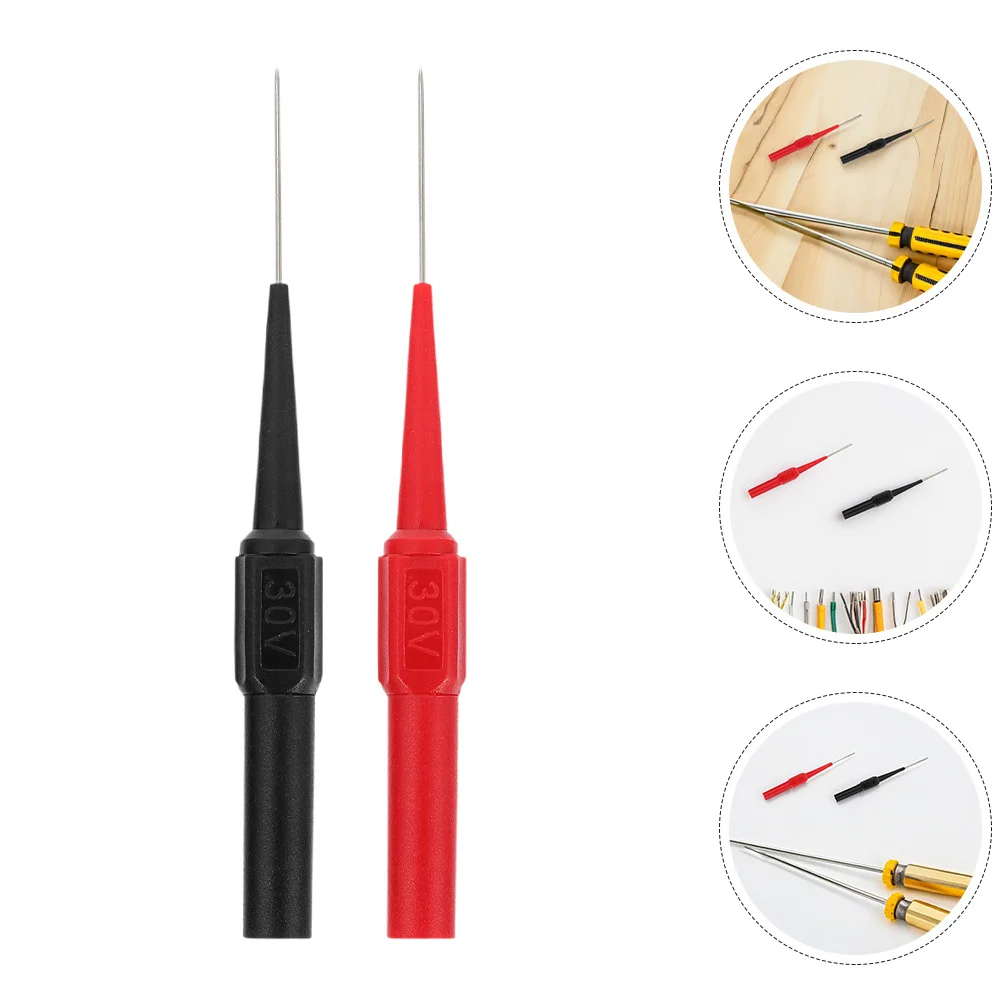 

20pcs Multimeter Piercing Probes Fine Tip Insulation Penetration Test Probe For Automotive Electrical Testing Durable Multimeter
