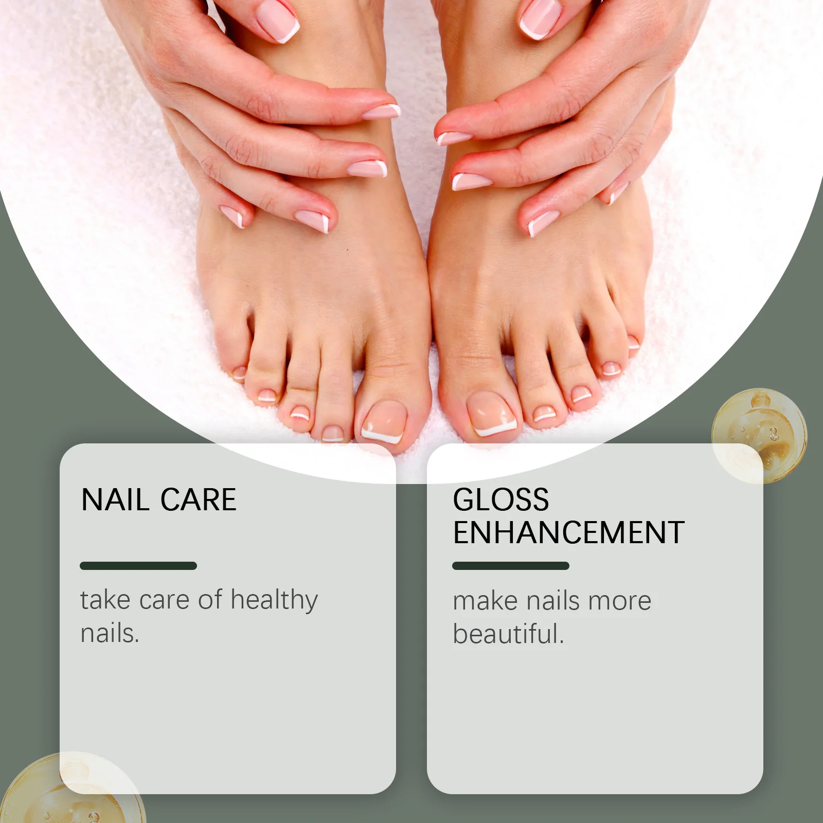 South Moon Nail Care Lotion  Onychomycosis Repair Solution Nourishes and Smooths the Nails of Hands and Feet.