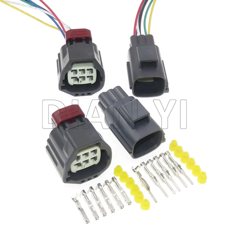 

1 комплект, 6-контактный блок переменного тока в сборе 7282-5553-10 7283-5553-10, разъемы корпуса автомобильного топливного насоса в сборе, розетка для автоматического электрического бензинового насоса