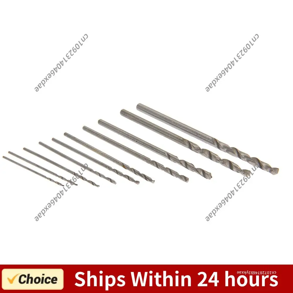 

25 Pcs HSS Micro Twist Drill Bit Set Metal Drills Straight Shank for Dremel Rotary Tool for Woodworking Metal Plastic Aluminum