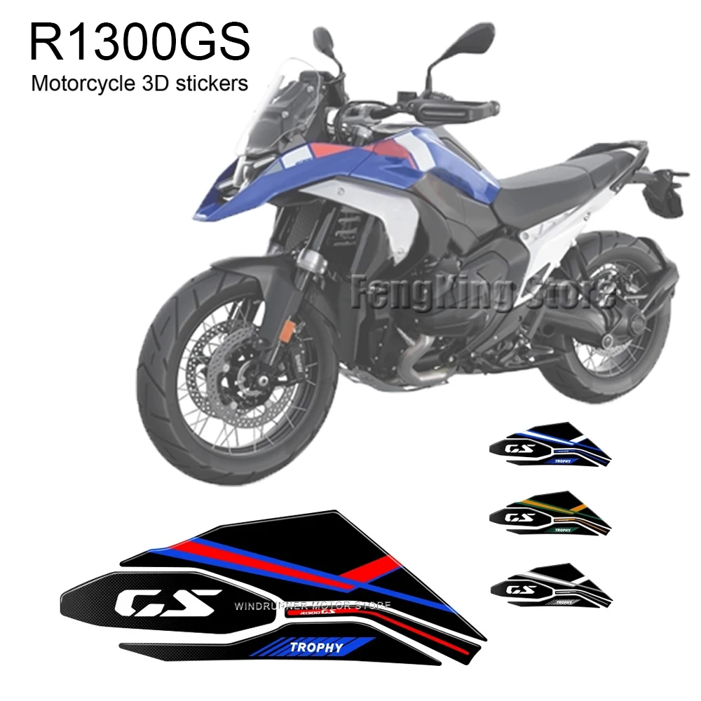 

Motorcycle Sticker 3D Gel Swing Arm Decals For BMW R1300GS R 1300 GS Trophy 2023 2024