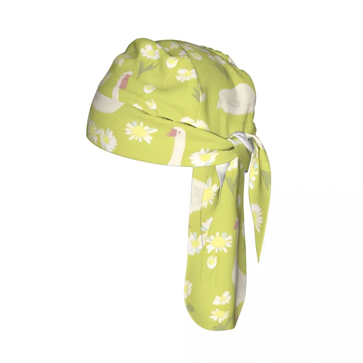 

Быстросохнущая велосипедная кепка-бандана с дышащей влагоотводящей тканью, с принтом ромашек и гусей, для активного отдыха, бега, походов и езды на велосипеде