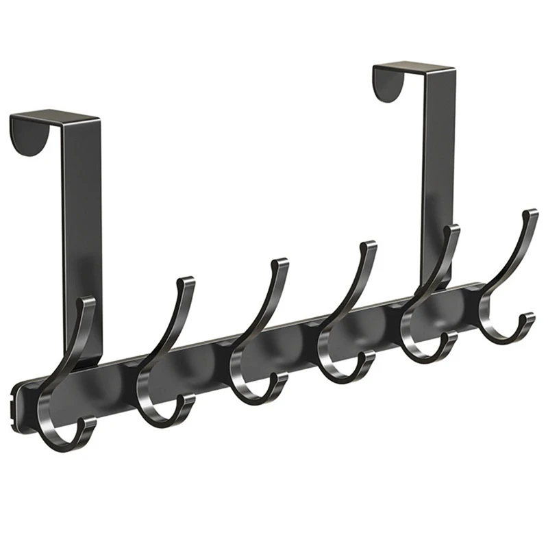 Over The Door Hooks For Hanging Over The Door Hanger Over The Door Towel Rack For Bathroom With 6 Triple Coat Hooks