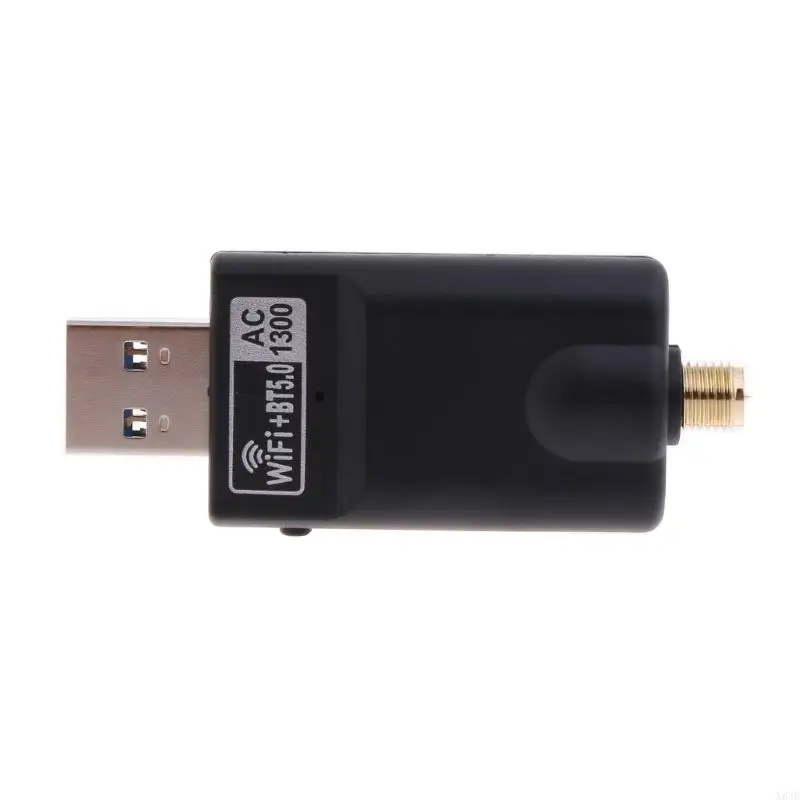 N84B 1300Mbps USB3.0 Thẻ WiFi tương thích5.0 Card mạng không dây WLAN Band Dual Band cho Win781011 không có lái xe