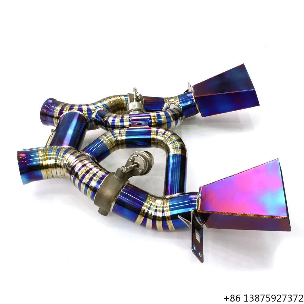 

Подходит для 650S V8 3.8T: регулируемая выхлопная система Catback из титанового сплава