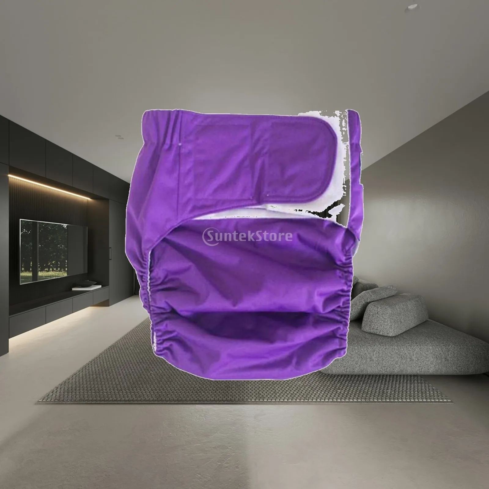 Comfort Washable Diaper for Adults Reusable Incontinence Underwear Leak Protective Panties for Elderly Patients