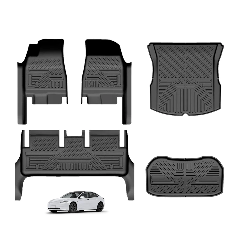 Custom Model 3 Car Floor Mats Cheap Price Customizable
