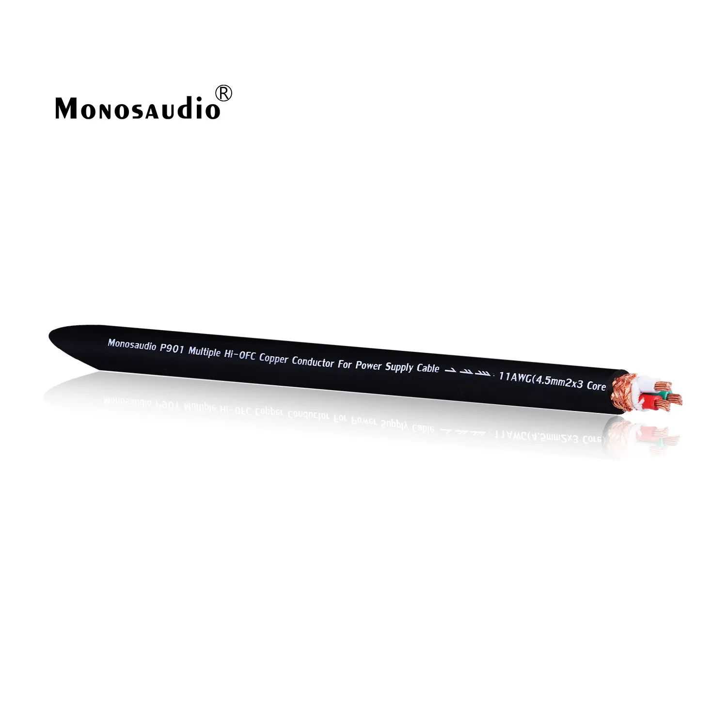 

China MONOSAUDIO Musi P901 Series Hi-OFC Hi-Fi Audio Power Stranded Wire