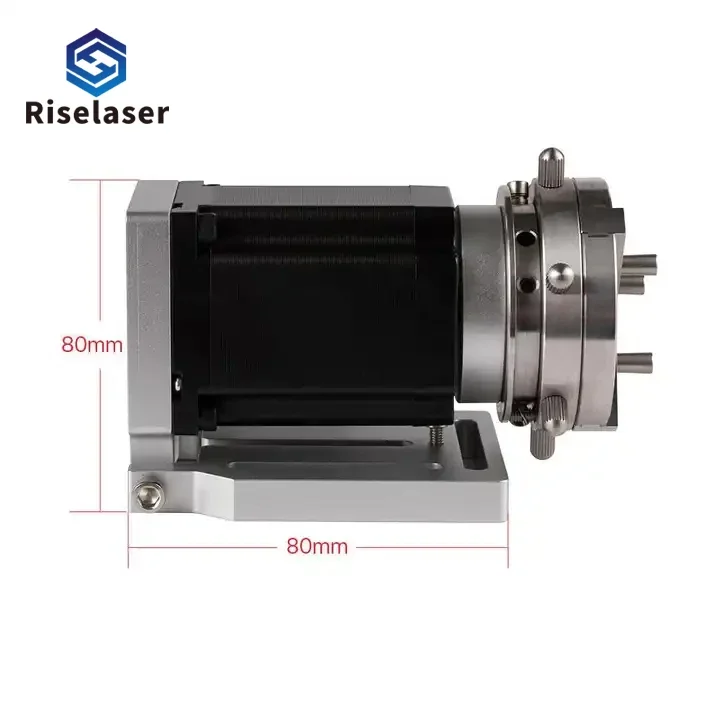 Laser Marking Machine Parts Rotating Head Ring Rotary Tables Rotation Axis Large Aperture Rotary Table Motorized CNC