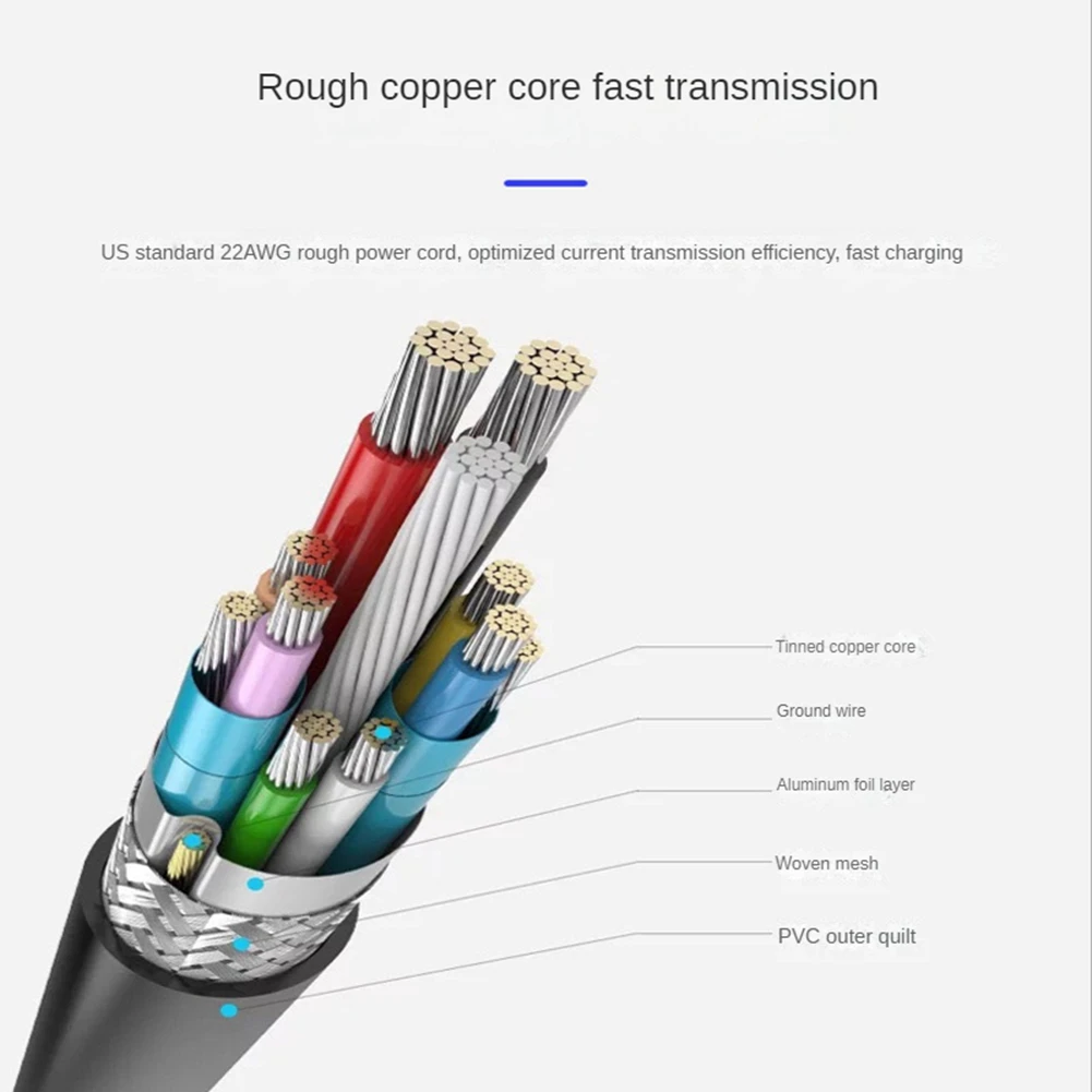 A33T-Hard Drive External Cable USB Micro-B HDD Cable Micro-B Data Cable SSD Sata Cable For Hard Disk Micro-B USB3.0