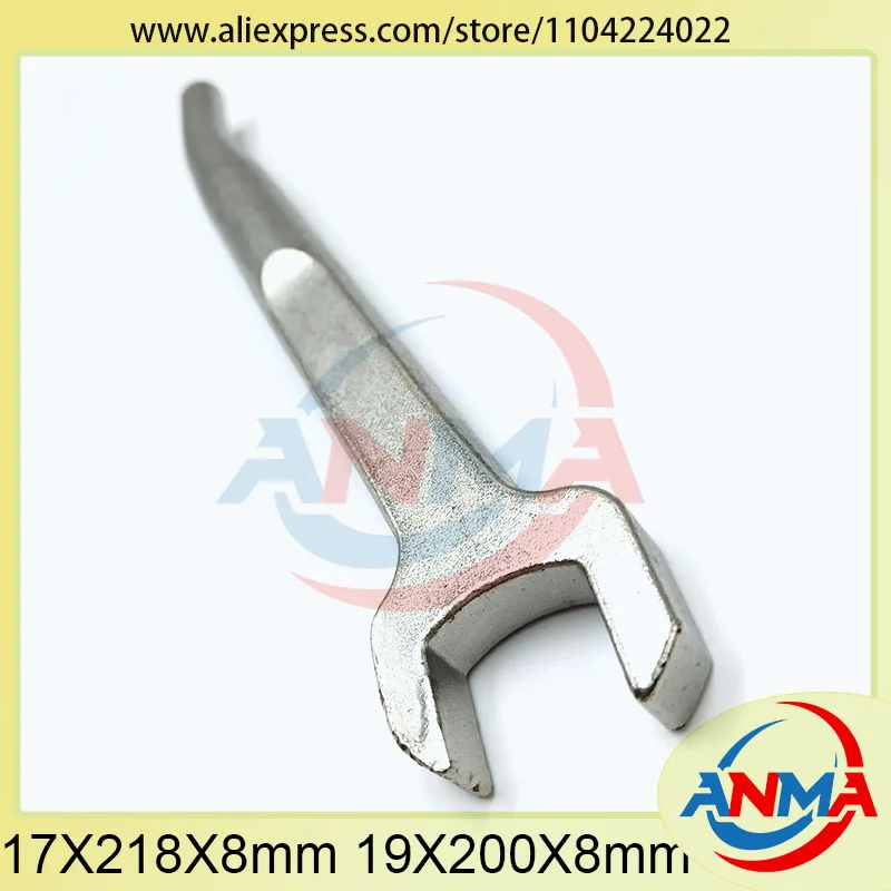 For Komori heidelberg Man roland Printing Machine Parts Open-ended Spanner 17X218X8mm 19X200X8mm 19X200X10mm 19X200X12mm