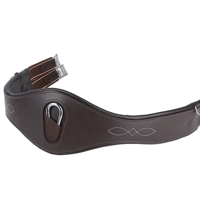 Cowhide Belly Belt British Equestrian Comprehensive Belly Belt Equestrian Supplies