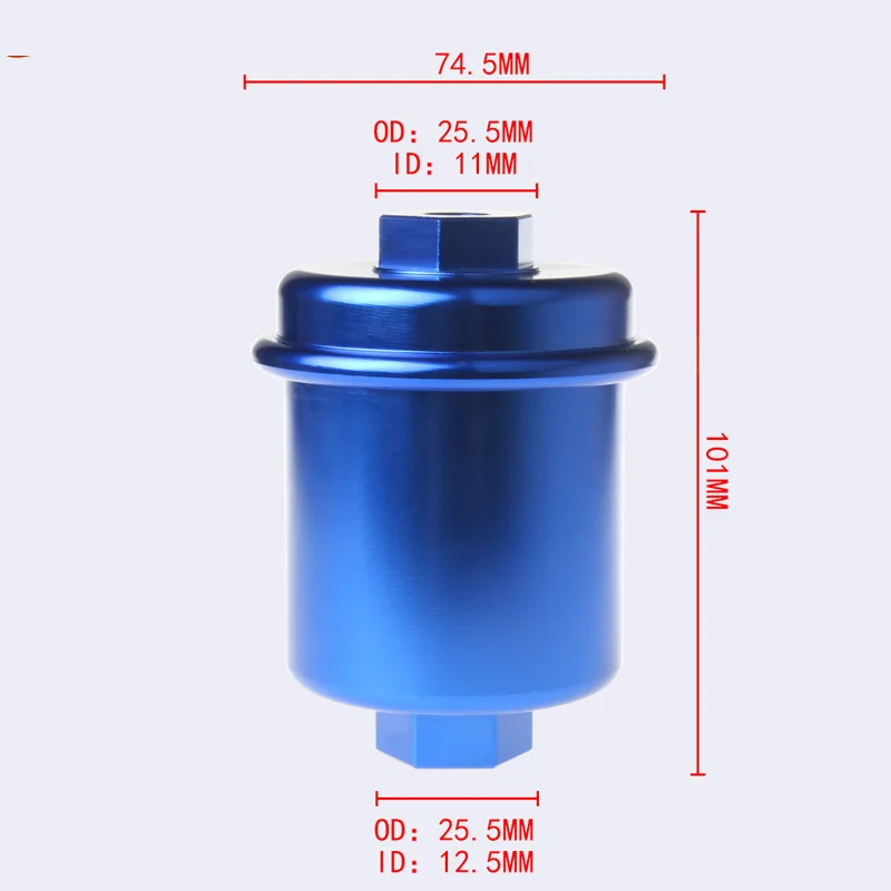 

Car Modification Car Fuel Filter 62MM Fuel Filter for Honda Civic Acura Integra 1.5L 1.8L Engine 25-200BK Parts & Accessories