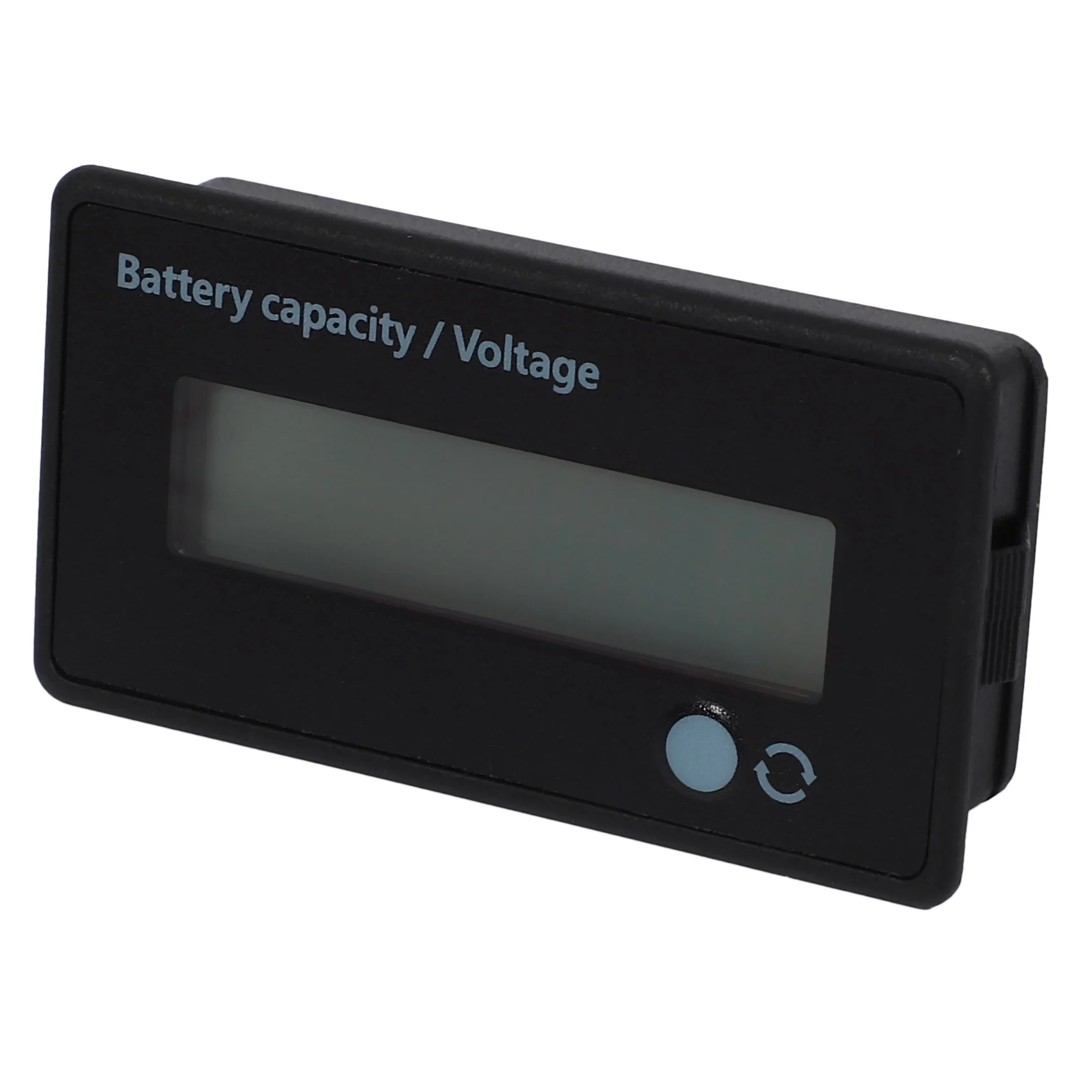 12V 24V 36V 48V Battery Meter, Battery Capacity Voltage Indicator, Lead-Acid & Lithium Ion Battery Charge Discharge Monitor,