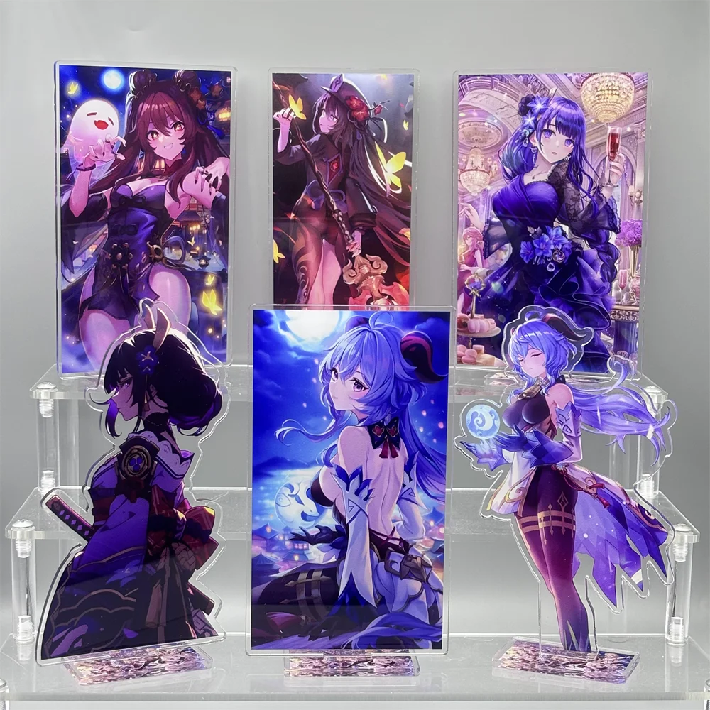 

15CM Classic Anime Game Impact Acrylic Stand Model Cosplay Charm Characters Ornament Accessories Goods Collection Gifts