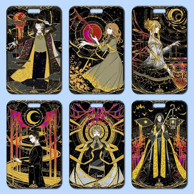 

Lord of Mysteries Anime Ambitus Klein Moretti Oracle series Защитный чехол для студенческого удостоверения личности и рабочего держателя удостоверений личности Подарок