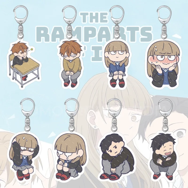 

The Ramparts of Ice Anime Koyuki Hikawa Minato Amamiya Miki Azumi Acrylic Pendant Keychains Car Key Chain Key Ring Jewelry Gifts