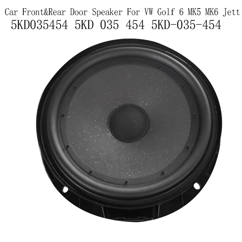 5KD035454 Car Front&Rear Door Speaker For VW Golf 6 MK5 MK6 Jetta Subwoofers 5KD 035 454 5KD-035-454