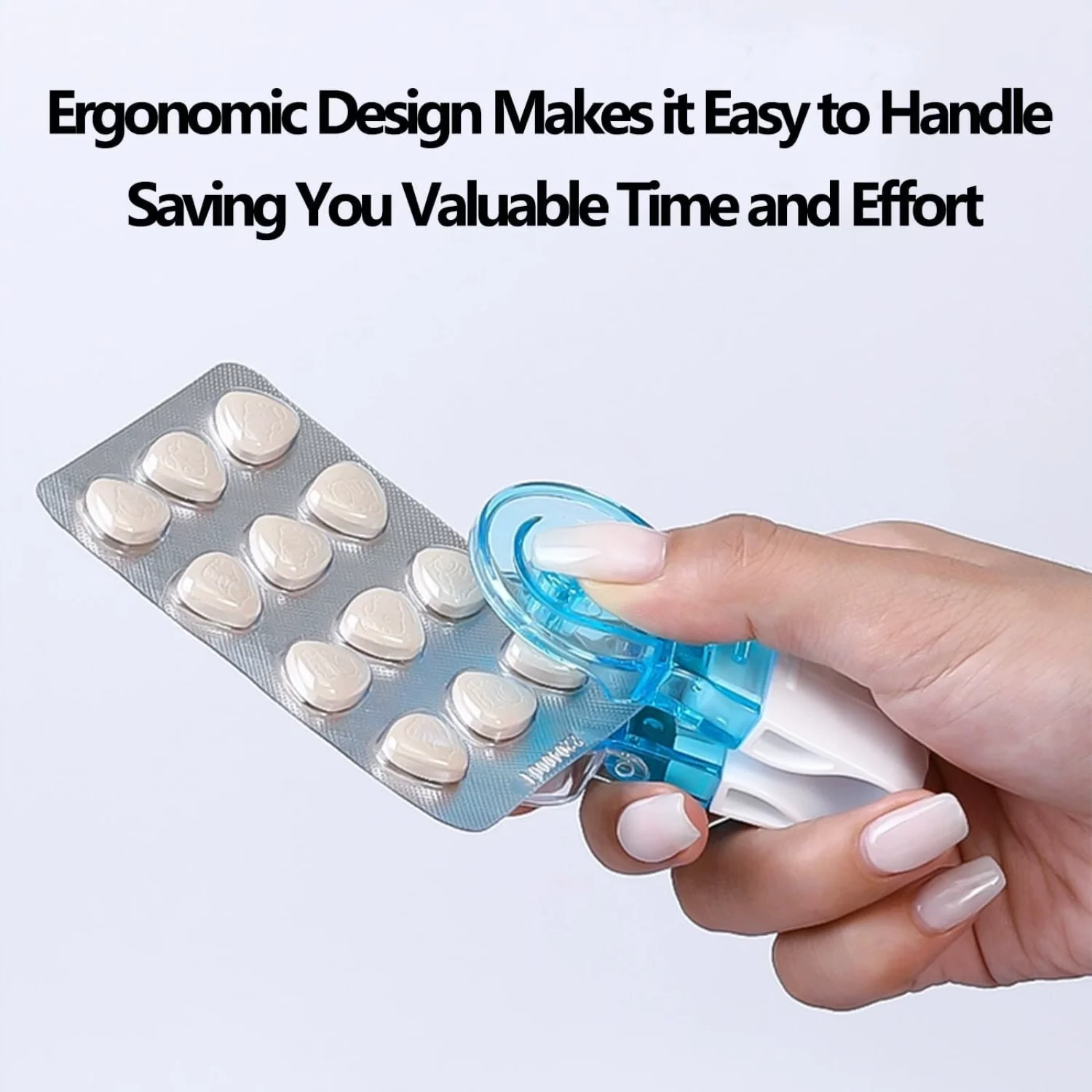 أقراص محمولة لحزم البثرة، مساعدة للأقراص وسريعة من عبوات البليستر لكبار السن والمعاقين والتهاب المفاصل وما إلى ذلك #3