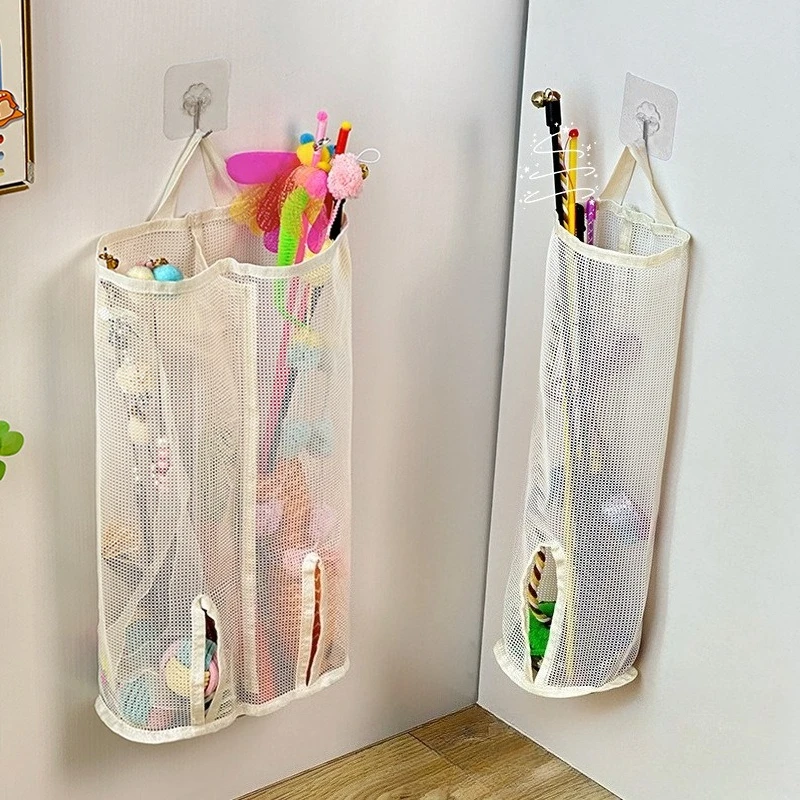 1 Stück Netz-Aufbewahrungstasche für Katzenspielzeug, Wandbehang-Organizer, perfekt für Haustierzubehör, Spielzeug-Aufbewahrungsorganisator, Regalkörbe