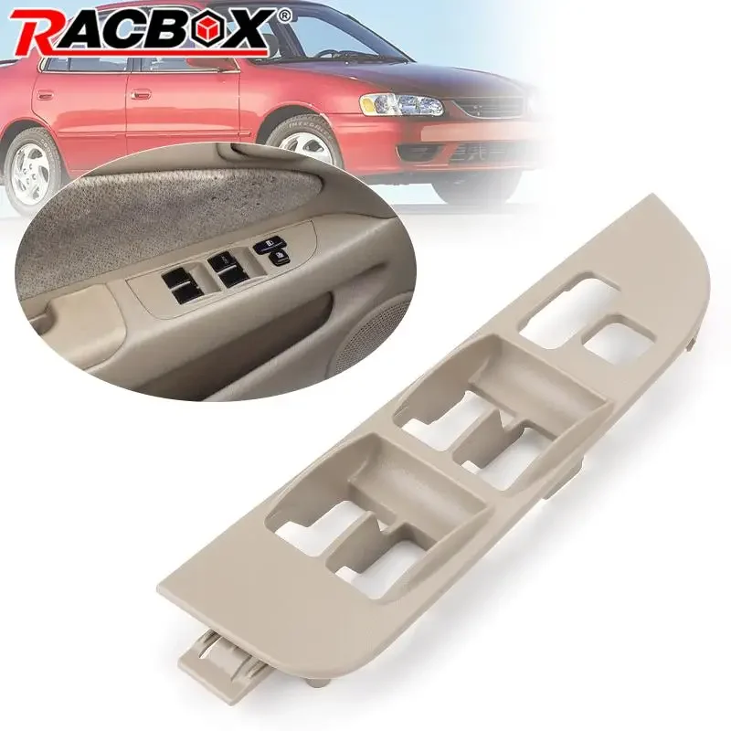 

Front Left Right Master Power Window Switch Bezel Trim For Toyota Corolla 1998~2002 980201-02060-C0 74232-02060 74232-02060-C0