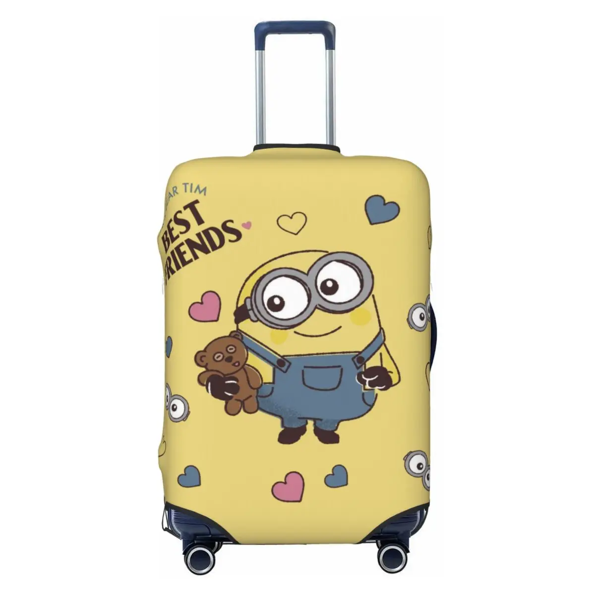 

Пользовательские милые M-Miniones дорожный чехол для багажа пыленепроницаемый мультяшный фильм Kawaii кукла чемодан протектор подходит для 18-32 дюймов