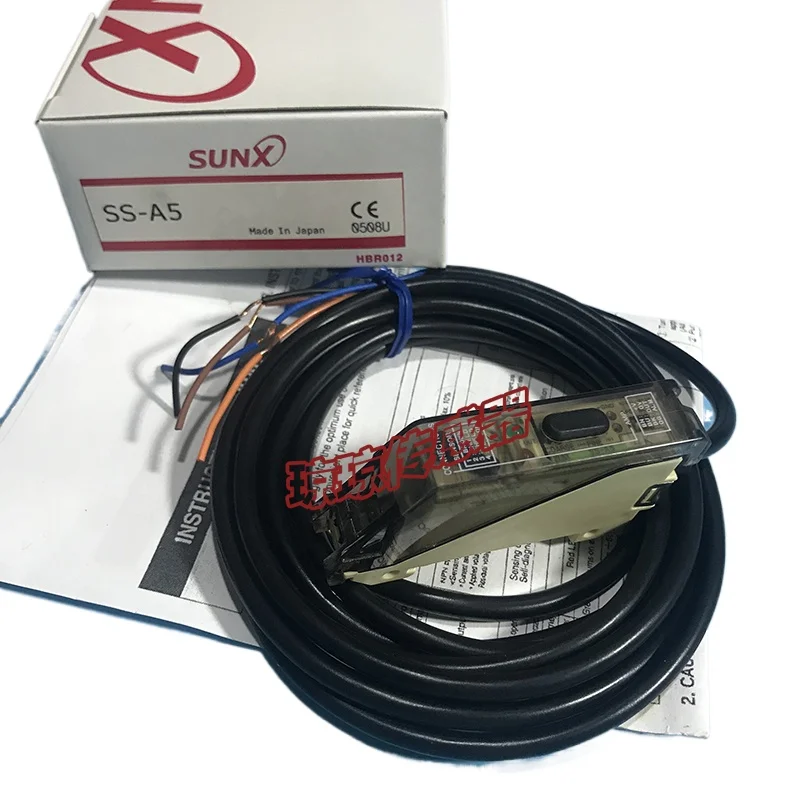 SS-A5 Japanese God View Sunx Knob Type Photoelectric Sensor Optical Fiber Amplifier