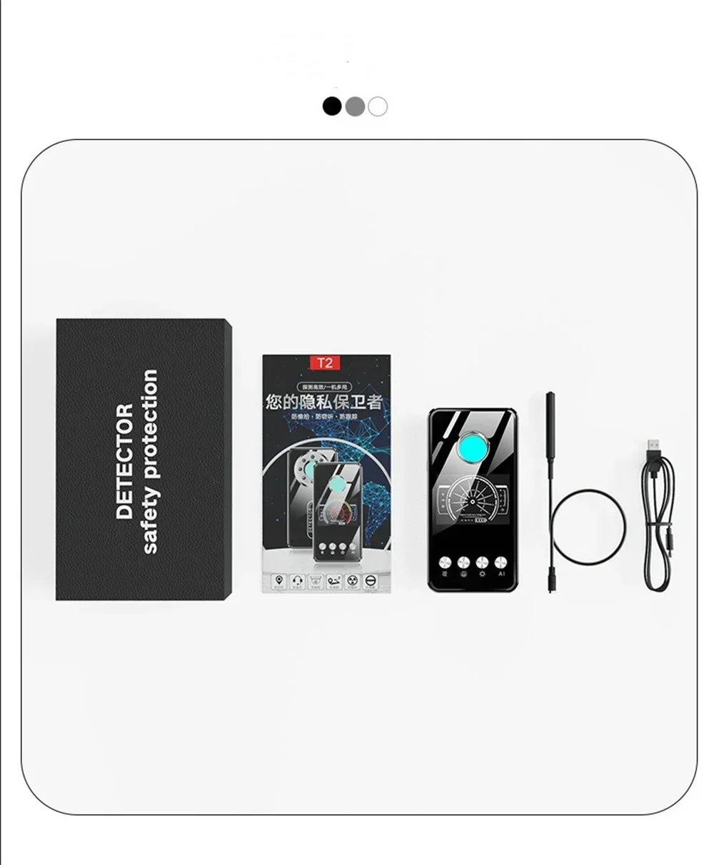 Rilevatore di telecamere anti-spia Bug Telecamera spia multifunzione GSM Finder Localizzatore GPS RF Tracker Protezione di sicurezza scanner wireless