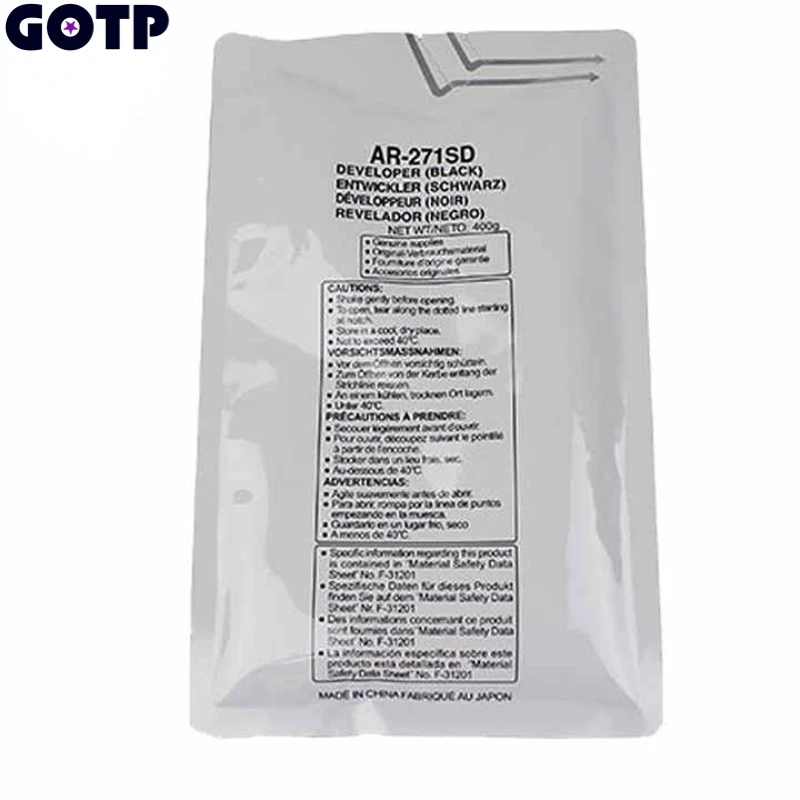 1 шт. для Sharp AR270ND AR271 AR235 AR275 ARM208 M236 M237 M257 M275 M276 M277 M317 проявитель порошок японский копир новый совместимый 1 шт. для Sharp AR270ND AR271 AR235 AR275 ARM208 M236 M237 M257 M275 M276 M277 M317 проявитель порошок японский копир новый совместимый