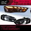 Auto lichter für audi a4 b16.9 a4l led scheinwerfer 2011-2015 s4 scheinwerfer drl projektor linse autozubehör 1