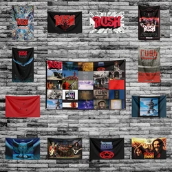 3x5 Ft Heavy Rock Band-r-Rushs Flag Polyester Digital Printing Banner for Bedroom Wall Art Out Door Tapestry Decoration