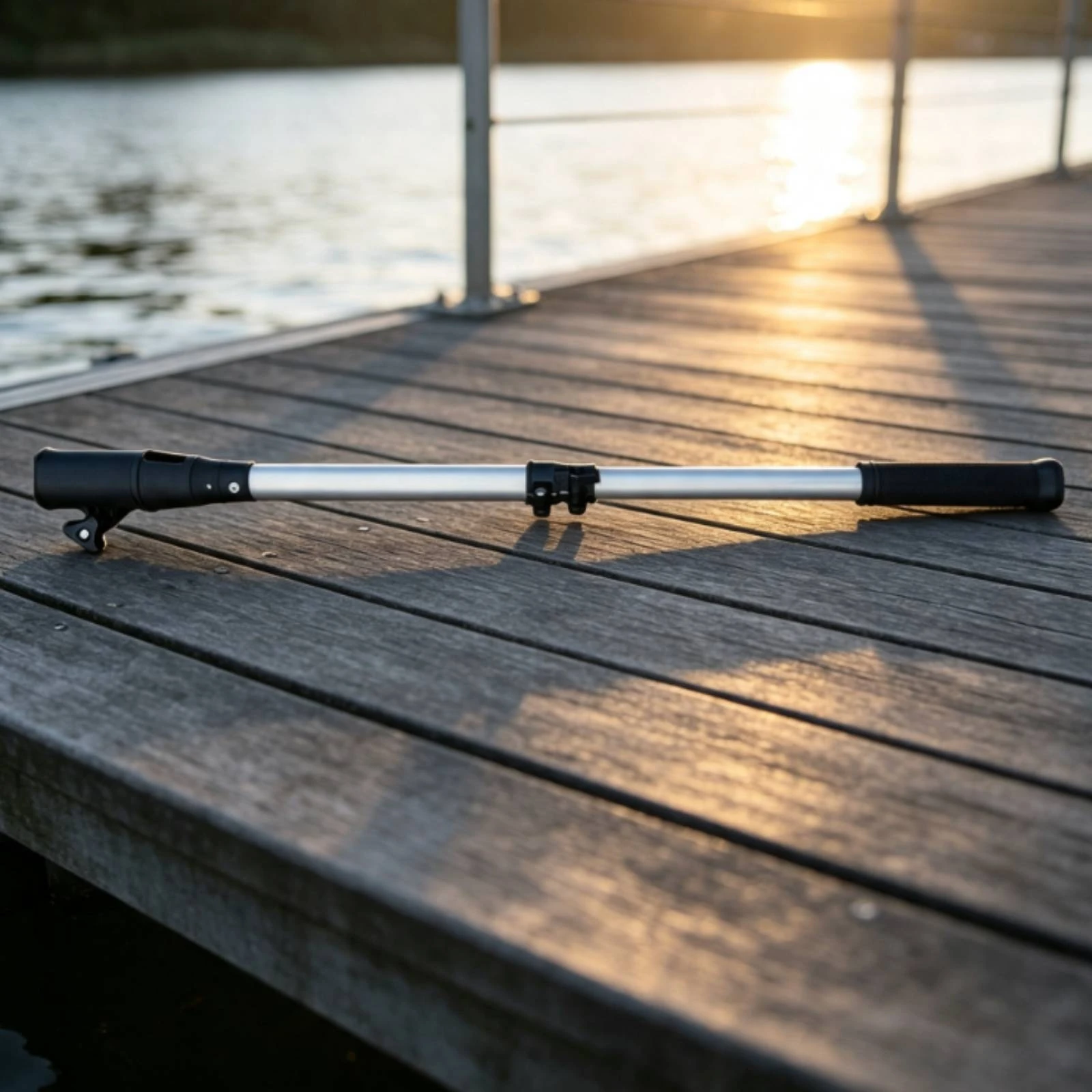 Outboard Motor Extension Handle Corrosion Resistant Boat Tiller Extension with Rubber Grip Marine Accessory Ergonomic