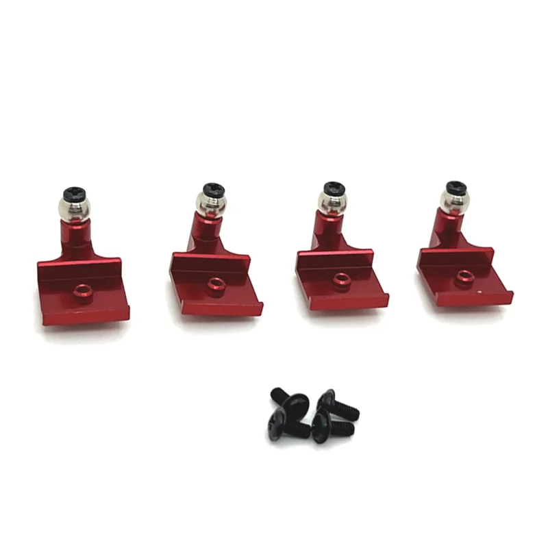Kit de suportes de suspensão traseira dianteira para atualização de carro AA84 RC para peças de atualização de carro WPL 1/16 C64 RC